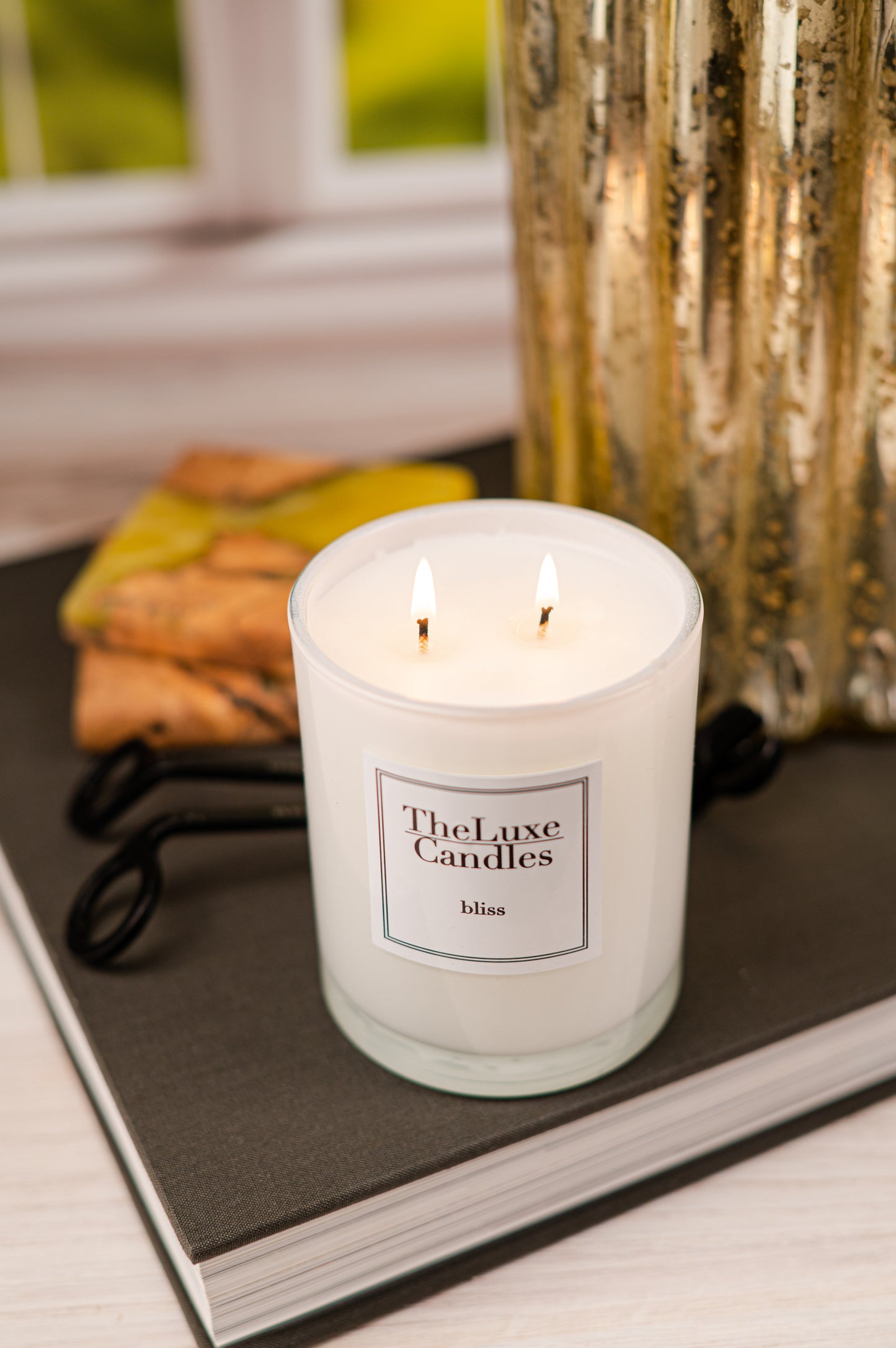 bliss lemon cardamom candle