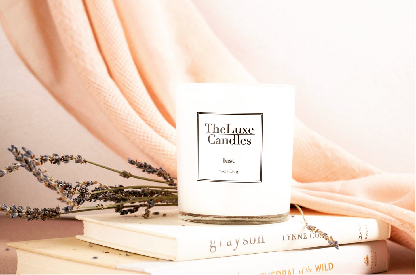 lust rose lychee candle
