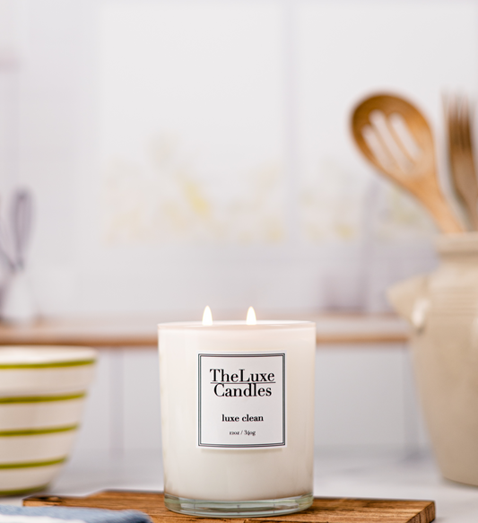 LUXE CLEAN CANDLE + ROOM + LINEN SPRAY