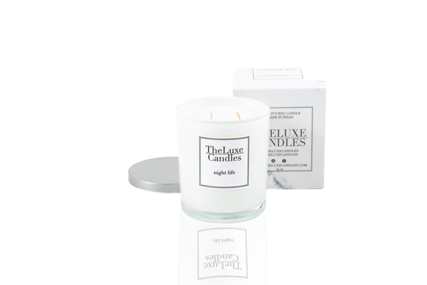 vanilla + tobacco + rum candle
