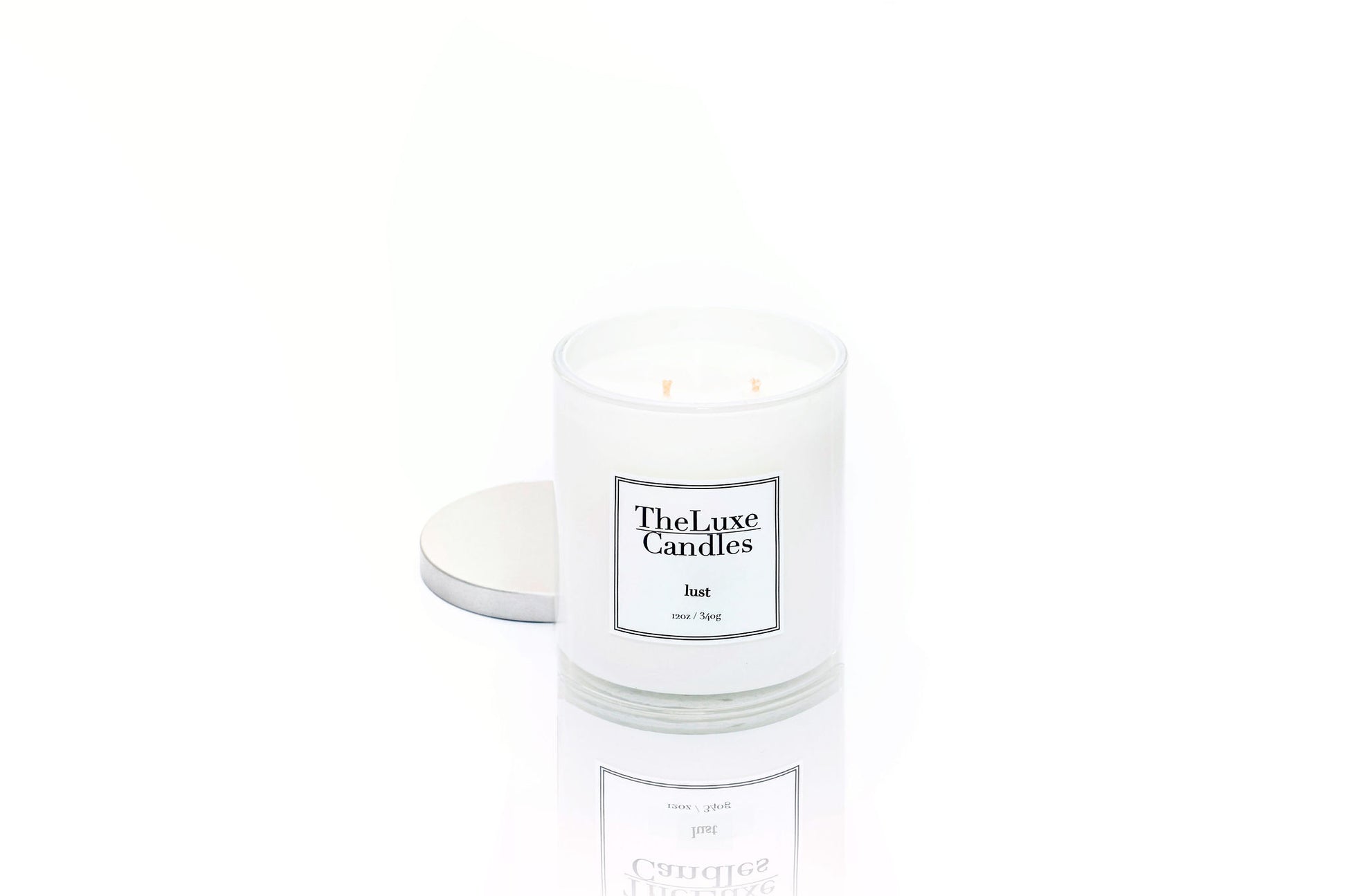 sexy rose + lychee candle