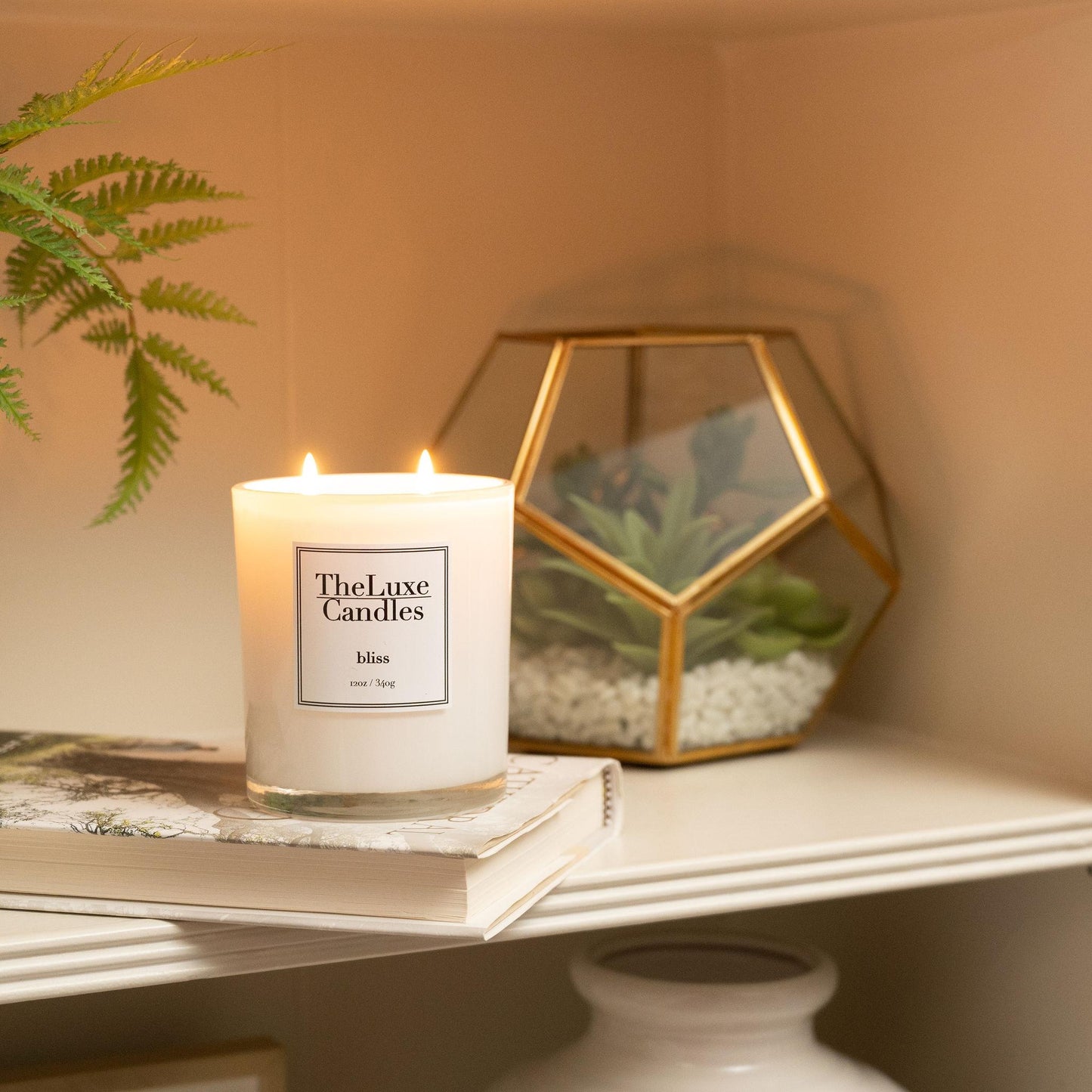 bliss lemon cardamom candle