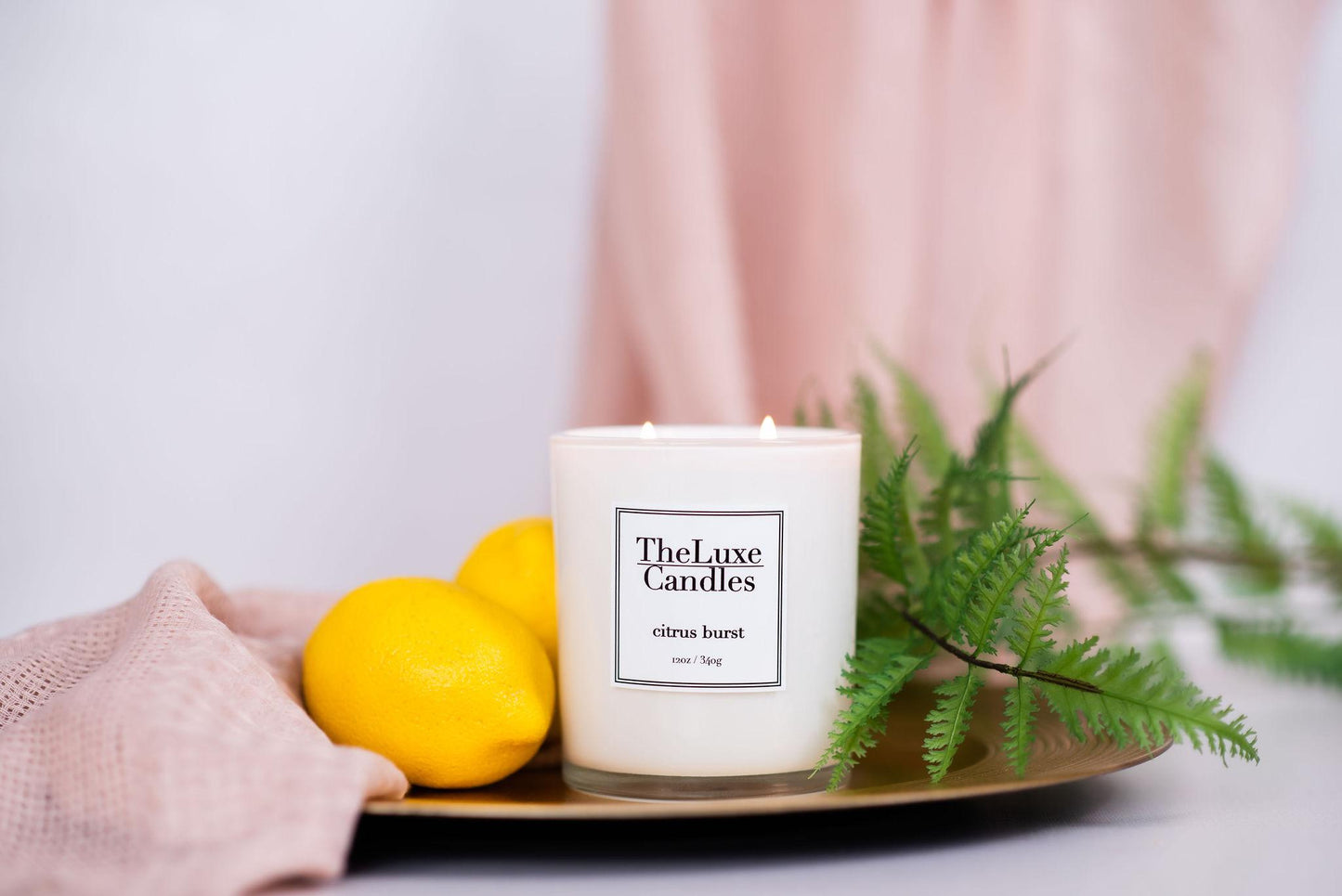 s burst of juicy sweet oranges, lemon, lime, crisp lavender with sweet vanilla sugar candle