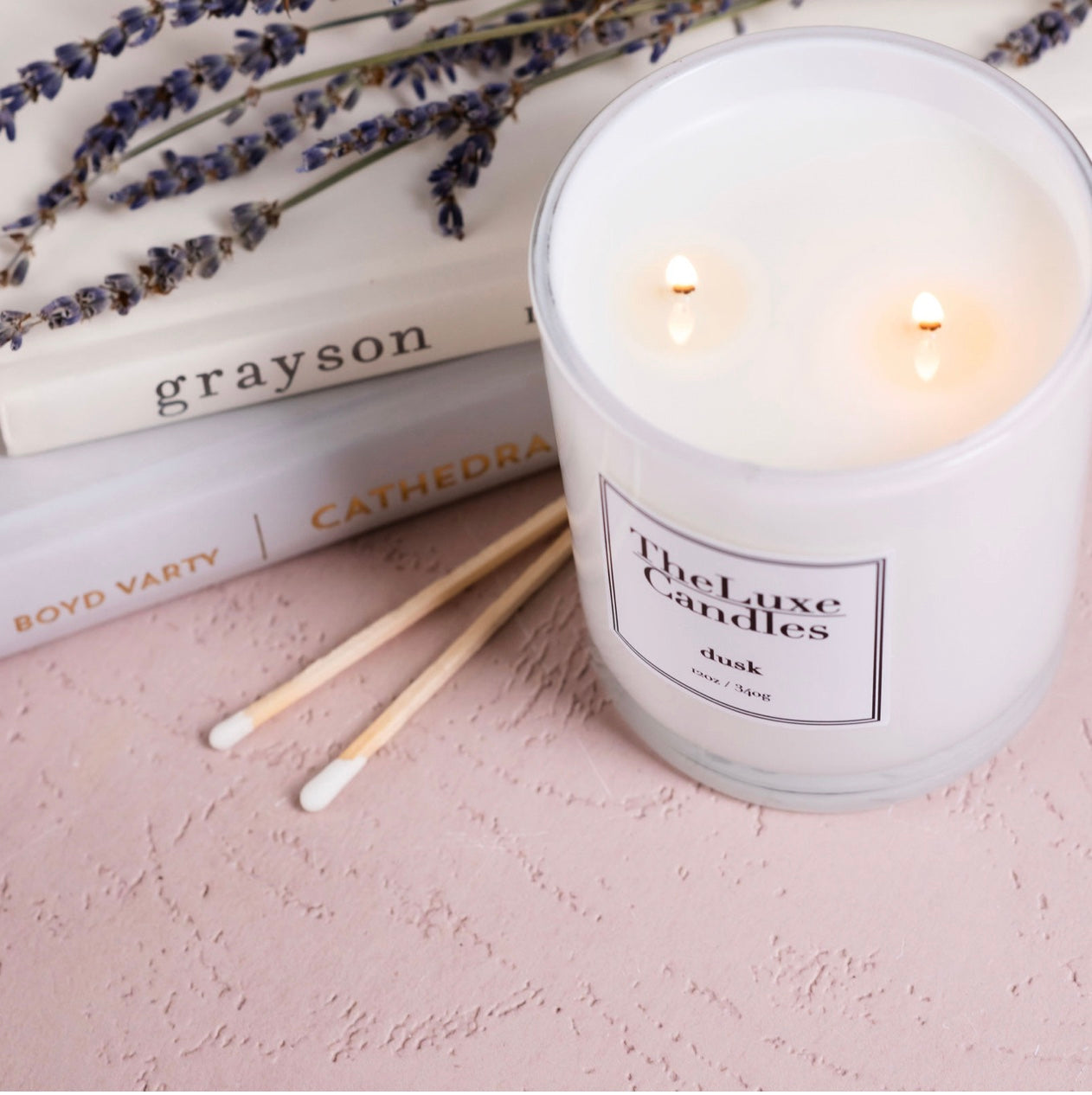 dusk mahogany rum candle