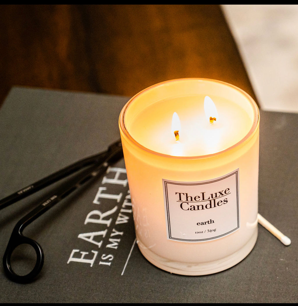 earth patchouli candle