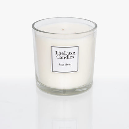 LUXE CLEAN THREE WICK LUXE CANDLE