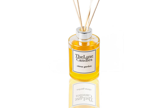 tangy lime and citrus peels reed diffuser