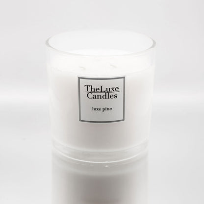 LUXE PINE THREE WICK LUXE CANDLE