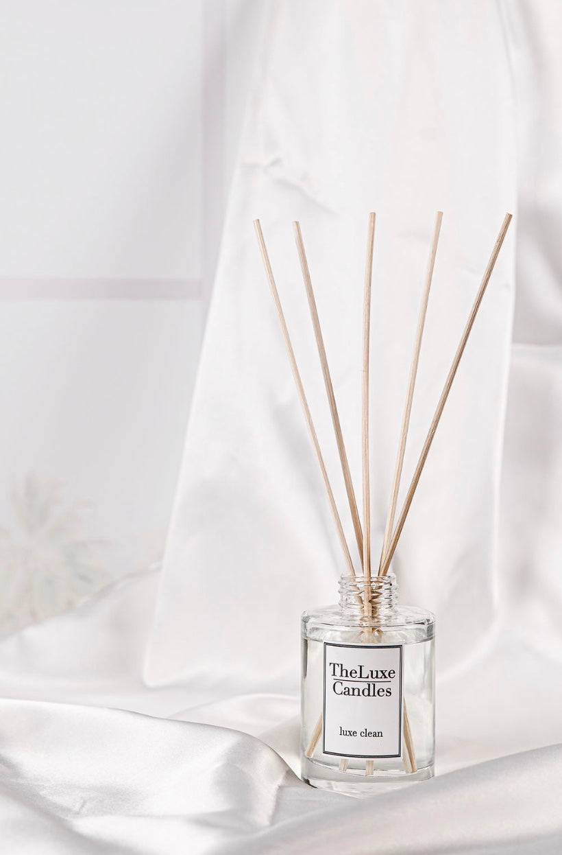linen with depth reed diffuser