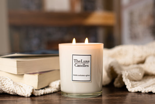 ginger + nutmeg candle