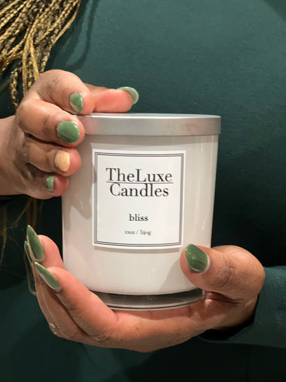 BLISS LUXE CANDLE  + ROOM + LINEN SPRAY SET