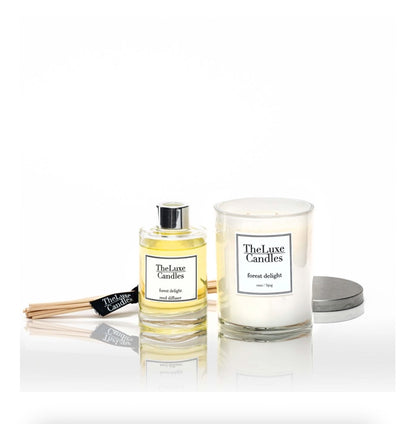 FOREST DELIGHT DUO LUXE CANDLE + DIFFUSER