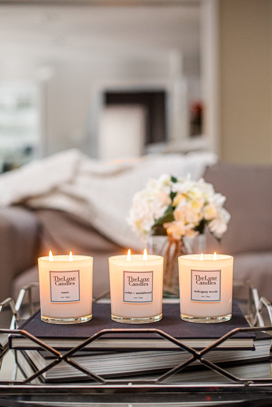 cedar spicy masculine candle