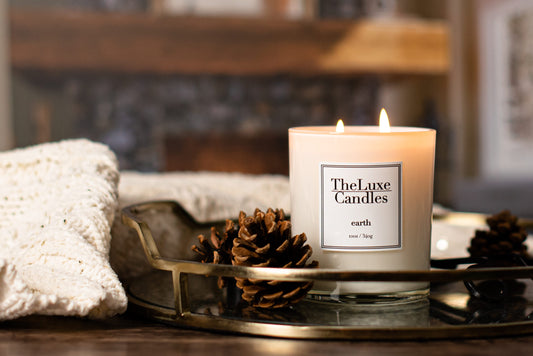 earth patchouli candle