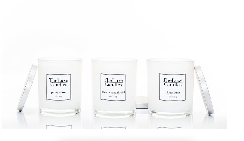 THE LUXE TRIO  CANDLES